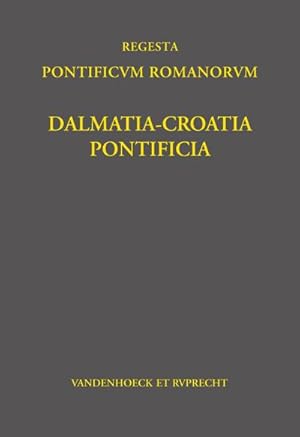 Bild des Verkufers fr Dalmatia-Croatia Pontificia zum Verkauf von AHA-BUCH GmbH