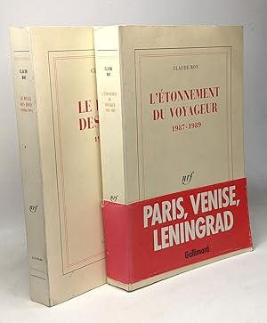 Image du vendeur pour L'tonnement du voyageur 1987-1989 + Le rivage des jours 1990-1991 -- 2 livres mis en vente par crealivres