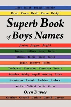 Image du vendeur pour Superb Book Of Boys Names mis en vente par moluna