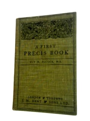 Bild des Verkufers fr A First Precis Book zum Verkauf von World of Rare Books