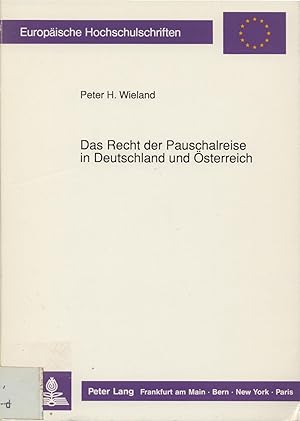 Bild des Verkufers fr Das Recht der Pauschalreise in Deutschland und sterreich Das seit 1979 geltende Reisevertragsgesetz und das frher angewendete Recht in vergleichender Darstellung und rechtsdogmatische Einordnung nach sterreichischem Recht zum Verkauf von avelibro OHG