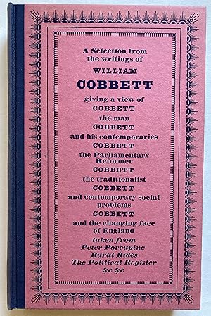 Bild des Verkufers fr Cobbett's England: A Selection from the Writings of William Cobbett, with Engravings by James Gillray zum Verkauf von Leabeck Books