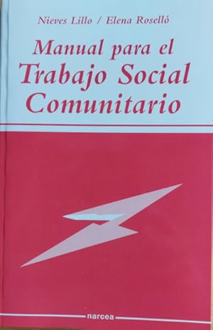 Seller image for Manual para el trabajo social comunitario for sale by Librera Reencuentro