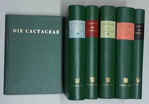 Bild des Verkufers fr Die Cactaceae. Handbuch der Kakteenkunde. 6 Bde. zum Verkauf von Antiquariat Sander