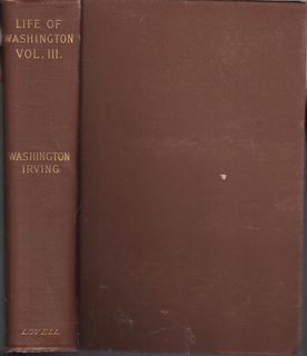 The Life of Washington (volume III)