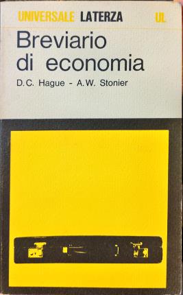 Image du vendeur pour Breviario di economia. mis en vente par Libreria La Fenice di Pietro Freggio