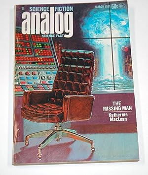 Seller image for ANALOG Science Fiction/ Science Fact: March, Mar. 1971 for sale by Preferred Books