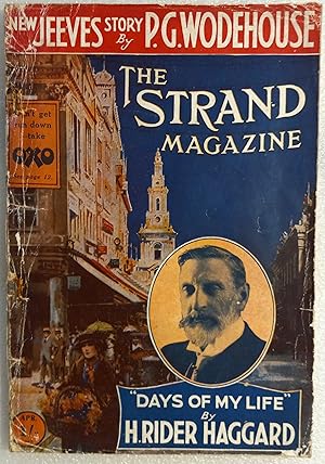 Strand Magazine pulp - April 1926 - Days of My Life Part 1