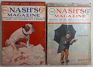 Imagen del vendedor de Nash's Magazine pulp - April and May, 1909 - Queen Sheba's Ring, Issues #1 and 2 a la venta por SF & F Books