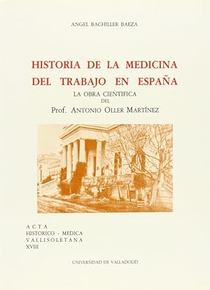 Seller image for Historia De La Medicina Del Trabajo En Espaa for sale by Imosver