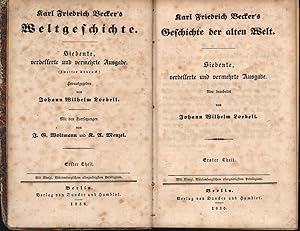 Karl Friedrich Becker's Weltgeschichte .13 Bände. 7.verbesserte und vermehrte Aufl. Mit den Forts...