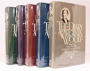 Seller image for The Diary of Virginia Woolf. Edited by Anne Olivier Bell. Assisted by Andrew McNeillie. Introduction by Quentin Bell. [US Edition.] NEAR FINE SET OF THE US EDITION for sale by Island Books