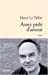 Seller image for Assez parl© d'amour (French Edition) [FRENCH LANGUAGE - Soft Cover ] for sale by booksXpress