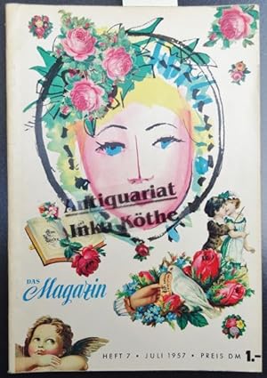 Das Magazin - Heft 7 - Juli 1957 - Titelillustration von Werner Klemke -