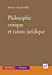 Seller image for Philosophie critique et raison juridique [FRENCH LANGUAGE] Broché for sale by booksXpress