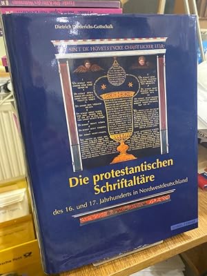 Bild des Verkufers fr Die protestantischen Schriftaltre des 16. und 17. Jahrhunderts in Nordwestdeutschland. Eine kirchen- und kunstgeschichtliche Untersuchung zu einer Sonderform liturgischer Ausstattung in der Epoche der Konfessionalisierung. Mit Farbaufnahmen von Ulrich Ahrensmeier. (= Adiaphora 4). zum Verkauf von Altstadt-Antiquariat Nowicki-Hecht UG