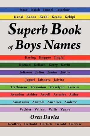 Image du vendeur pour Superb Book Of Boys Names mis en vente par AHA-BUCH GmbH