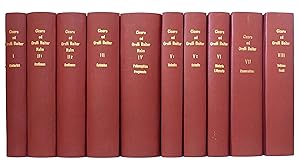 M. Tullii Ciceronis Opera Quae Supersunt Omnia (VIII Bände in 10 Bänden) : Rhetorica. Orationes (...
