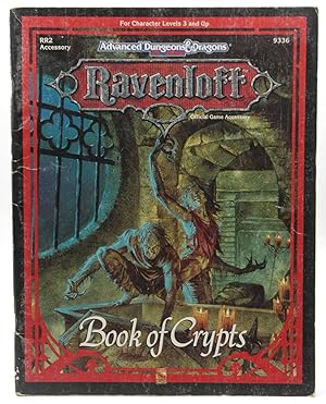 Imagen del vendedor de Book of Crypts (AD&D 2nd Ed Fantasy Roleplaying, Ravenloft Setting, #9336/RR2) a la venta por Chris Korczak, Bookseller, IOBA