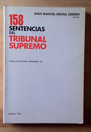 158 SENTENCIAS DEL TRIBUNAL SUPREMO