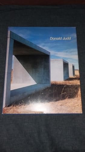 Seller image for Donald Judd for sale by Works on Paper