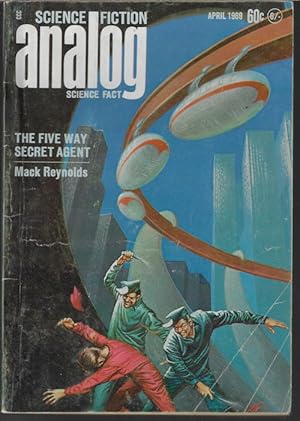 Immagine del venditore per ANALOG Science Fiction/ Science Fact: April, Apr. 1969 ("The Five Way Secret Agent") venduto da Books from the Crypt