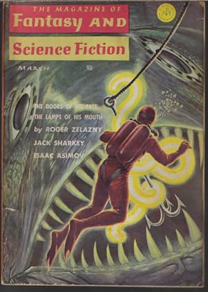 Image du vendeur pour The Magazine of FANTASY AND SCIENCE FICTION (F&SF): March, Mar. 1965 ("The Doors of His Face, The Lamps of His Mouth") mis en vente par Books from the Crypt