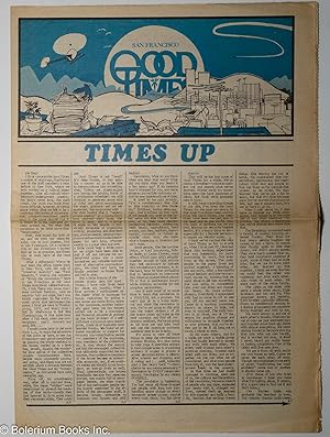 Seller image for Good Times: [vol. 5, #19, Aug. 2, 1972] Time's Up for sale by Bolerium Books Inc.