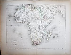 Original Map - "Afrique [Africa]; Pl. 22"; From "Atlas geographique dresse pour l'histoire univer...