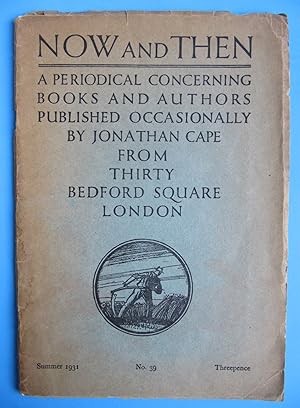 Now and Then | Summer 1931 | No. 39