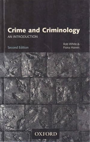 Image du vendeur pour Crimes and Criminology: An Introduction - Second Edition mis en vente par Goulds Book Arcade, Sydney