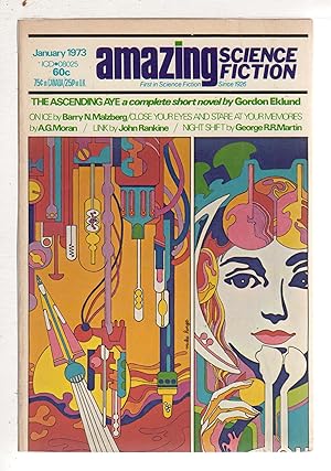 AMAZING SCIENCE FICTION, JANUARY 1973. Vol. 46, No. 5.
