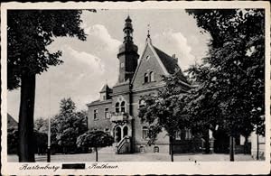 Ansichtskarte / Postkarte Rastenburg Ostpreußen, Rathaus