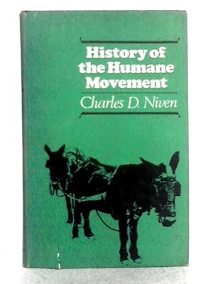 Seller image for History of the Humane Movement for sale by World of Rare Books