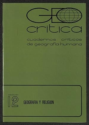 Seller image for Geografa y religin. for sale by Els llibres de la Vallrovira