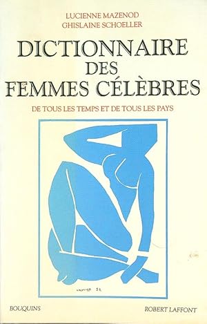 Bild des Verkufers fr Dictionnaire des femmes celebres zum Verkauf von Librodifaccia