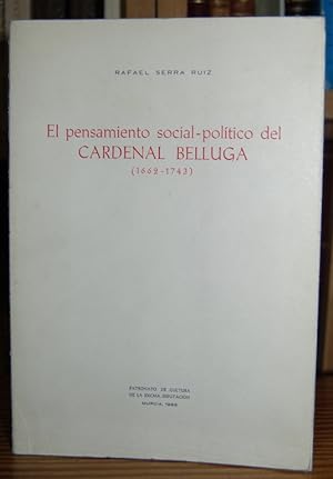 Seller image for EL PENSAMIENTO SOCIAL-POLITICO DEL CARDENAL BELLUGA for sale by Fbula Libros (Librera Jimnez-Bravo)
