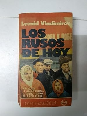 Seller image for Los rusos de hoy for sale by Libros Ambig