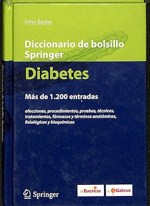 Imagen del vendedor de DICCIONARIO DE BOLSILLO SPRINGER DIABETES MAS DE 1200 ENTRADAS. a la venta por Librera Smile Books