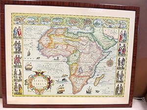 Nova Africae Tabula Auctore Jodoco Hondio. Excusum in edubus Auctoris Amsterdammi 1617. ( Nachdru...