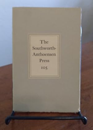 A Visit to the Southworth-Anthoensen Press of Portland, Maine