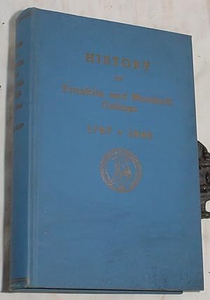 Seller image for History of Franklin and Marshall College 1787 - 1948 for sale by R Bryan Old Books