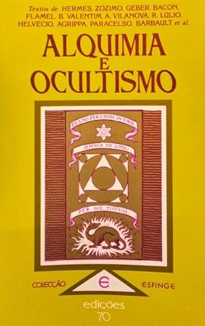 ALQUIMIA E OCULTISMO.