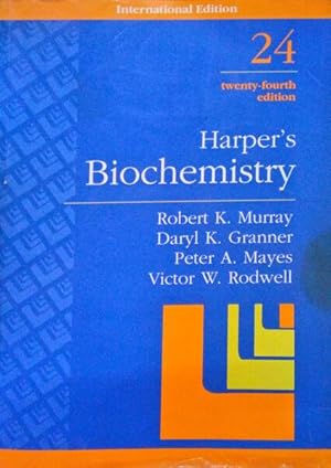 Immagine del venditore per HARPER'S BIOCHEMISTRY. venduto da Livraria Castro e Silva