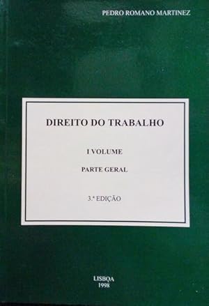 DIREITO DO TRABALHO. [2 VOLS.]