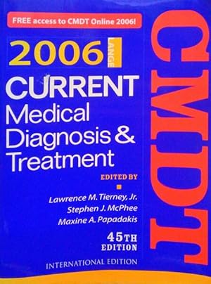 Seller image for CURRENT MEDICAL DIAGNOSIS & TREATMENT. [45. EDIO] for sale by Livraria Castro e Silva