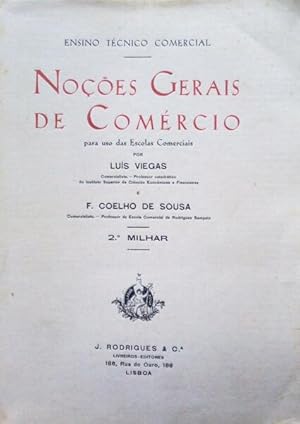 NOÇÕES GERAIS DE COMÉRCIO.