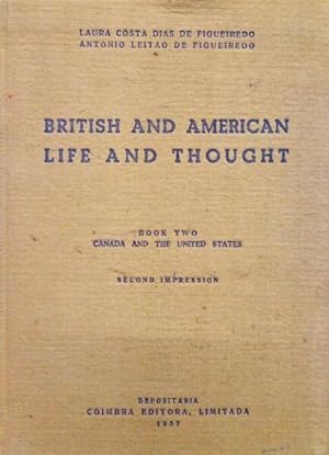 Bild des Verkufers fr BRITISH AND AMERICAN LIFE AND THOUGHT [BOOK TWO]. zum Verkauf von Livraria Castro e Silva