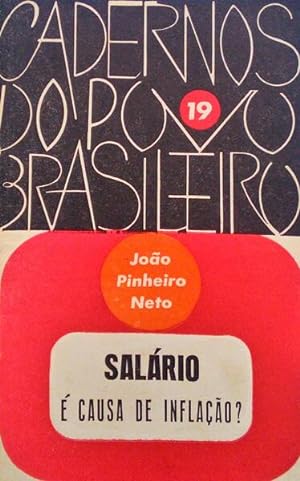 Image du vendeur pour SALRIO  CAUSA DE INFLAO? mis en vente par Livraria Castro e Silva