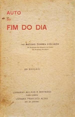 Seller image for AUTO DO FIM DO DIA for sale by Livraria Castro e Silva